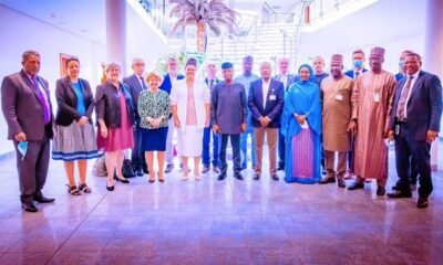 Vice President Yemi Osinbajo held a meeting with envoys of G-7 nations, Egypt, UN, World Bank, IMF country reps on net-zero emissions plan