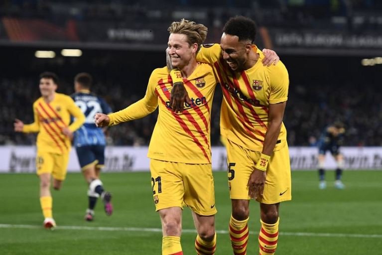 Frenkie De Jong and Pierre-Emerick Aubameyang are both targets for Chelsea