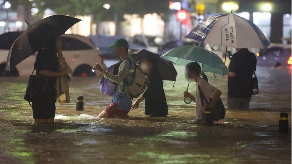Seoul floods south korea
