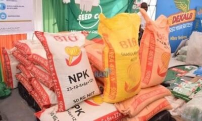 Fertiliser dealers get Nigeria government certificates