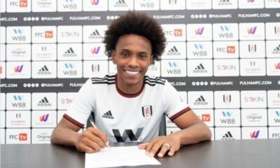 Free agent Willian joins Fulham after terminating his contract with Corinthians