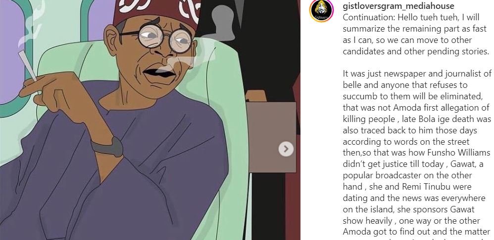 Gistlover Bola Tinubu Remi Tinubu