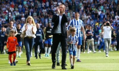 Graham Potter led Brighton to ninth in the Premier League in the 2021/22 season - the club's highest top-flight finish
