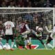 Aston Villa's Jacob Ramsey scores their first goal of the season