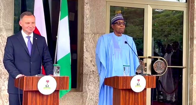 Poland Nigeria presidents