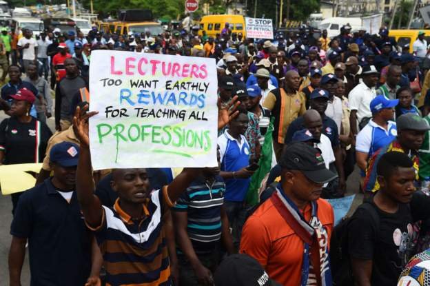 Public university lecturers have been on strike for seven months