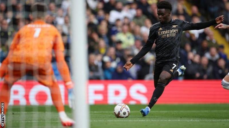 Four early fouls on Saka went unpunished