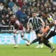 Callum Wilson scores their first goal from the penalty spot Newcastle