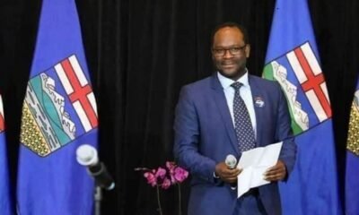 Kelechi Madu was sworn in as deputy premier of Alberta, Canada