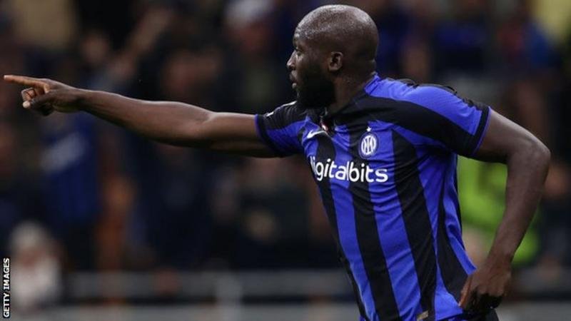 Inter Milan's Romelu Lukaku scored less than four minutes after replacing Lautaro Martinez in his first appearance since August