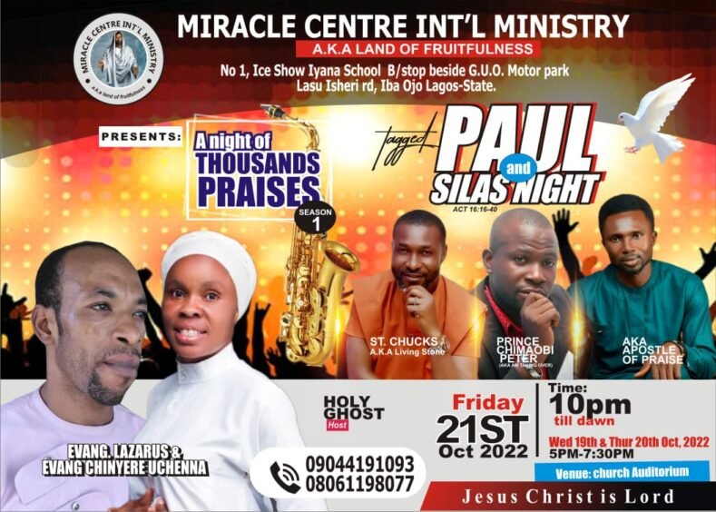 Miracle Centre Int'l ministries
