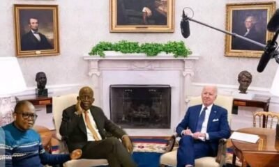 The photograph of Bola Tinubu and President Joe Biden of United States making the rounds