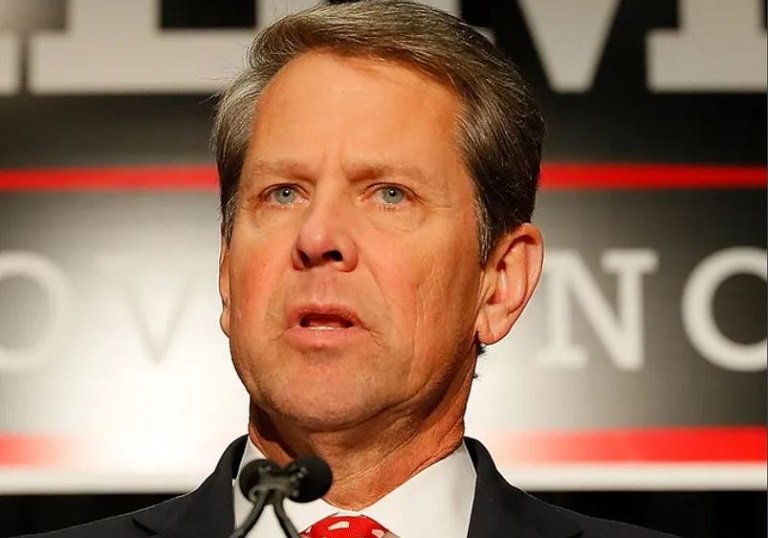 Brian Kemp was re-elected as Georgia governor