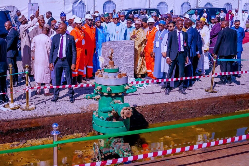 Flag off Oil well in Kolmani region