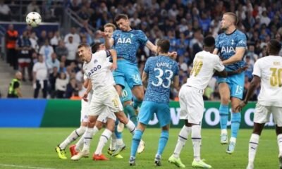 Lenglet scored to fire Tottenham level against Marseille