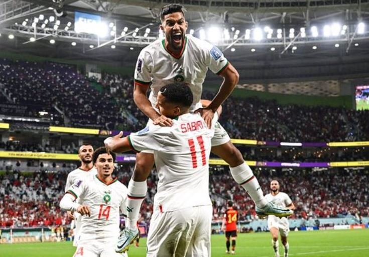 Morocco stun Belgium in the World Cup