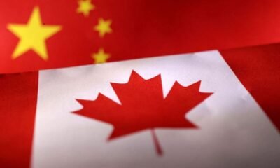 Printed Chinese and Canada flags are seen in this illustration. REUTERS Dado Ruvic Illustration.... Quebec