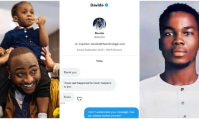 Davido prayed for man who blamed him for Ifeanyi’s death, Reggie Rockstone reacts.