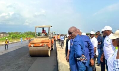 NNPC Limited GMD, Mele Kyari overseeing the reconstruction of Lagos-Badagry Expressway