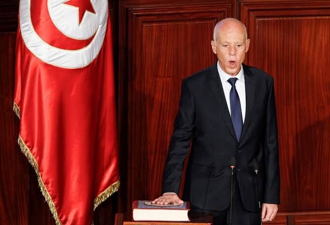 central bank Tunisian President, Kais Saied