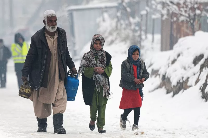 Freezing weather kills 124 people, 70,000 livestock in Afghanistan
