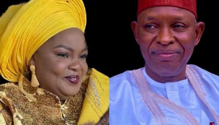 Aisha Bichi and the NNPP governorship candidate in Kano, Abba Yusuf