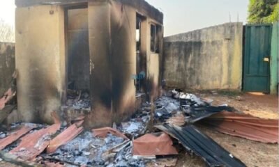 Gunmen burn INEC office in Enugu and killed a police officer in Enugu