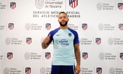 Memphis Depay has joined Atletico Madrid from Barcelona