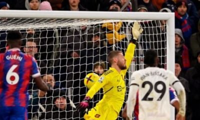 Olise's delicious free-kick in stoppage time gave Crystal Palace a crucial point against Manchester United