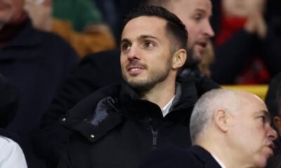 Pablo Sarabia at the Molineux stadium of new side Wolves for their FA Cup tie against Liverpool
