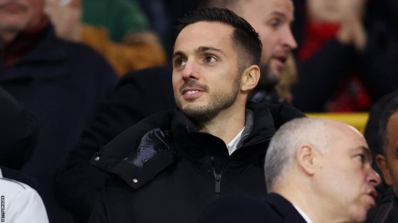 Pablo Sarabia at the Molineux stadium of new side Wolves for their FA Cup tie against Liverpool