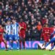 Lewis Dunk scored a dramatic equaliser for Brighton to deny Jurgen Klopp three points on his eighth anniversary as Liverpool boss