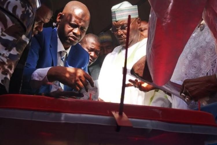 Atiku Abubakar's voting was no secret ballot as he had help during the process