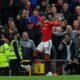 Manchester United's Marcus Rashford celebrates scoring their second goal