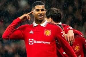 Marcus Rashford is in fine form for Manchester United