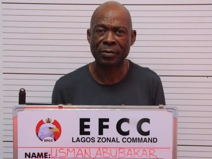 Usman Abubakar was arraigned for fraud by EFCC
