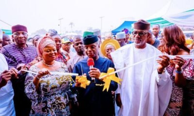 Vice President Yemi Osinbajo, SAN, commissions two Federal Government human capital development projects: the 100-bed Mother and Child Hospital and the Skills Acquisition Centre, interacts with leaders and members of the APC, in Ikenne LGA, Ogun State