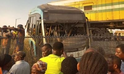 Bus-train crash: Lagos govt to sue staff bus driver 