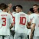 Switzerland's Mohamed Zeki Amdouni scores their fifth goal