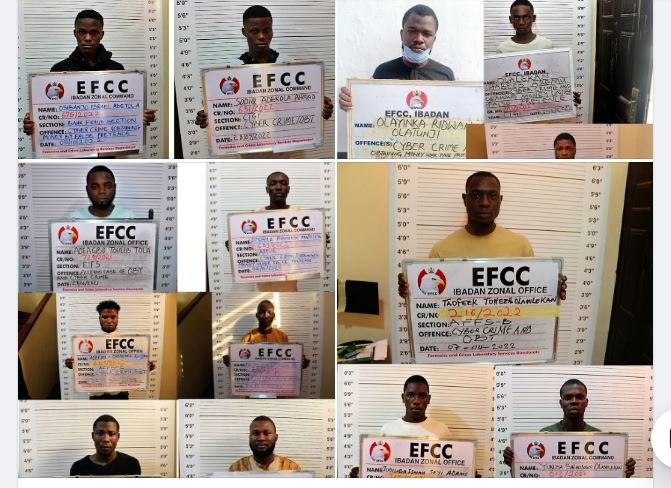 EFCC secures conviction for 16 internet fraudsters