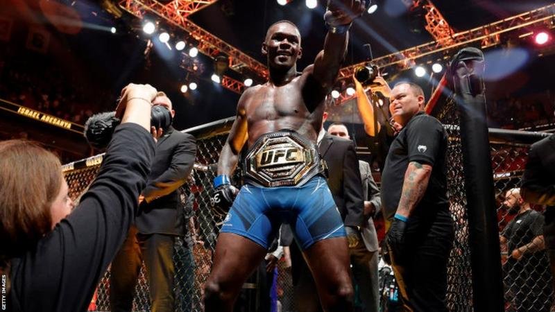 Israel Adesanya knocked Alex Pereira out to claim his 13th win in 15 UFC fights