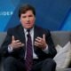 Fox personality Tucker Carlson speaks at the 2017 Business Insider Ignition: Future of Media conference in New York, U.S., November 30, 2017. REUTERS/Lucas Jackson