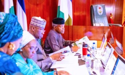 Vice President Yemi Osinbajo chairs valedictory National Economic Council meeting Fuel Subsidy