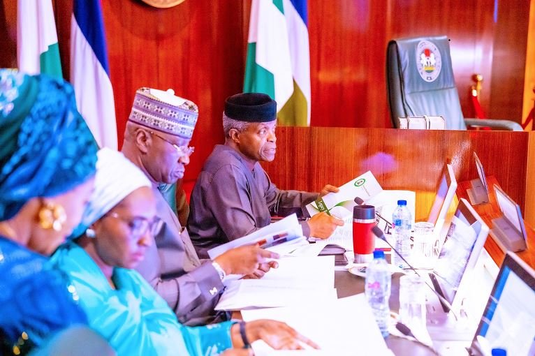 Vice President Yemi Osinbajo chairs valedictory National Economic Council meeting Fuel Subsidy