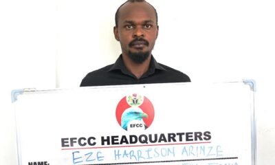 Eze Harrison Arinze has been arraigned by EFCC for bitcoin scam