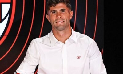 Christian Pulisic has completed his transfer to AC Milan from Chelsea