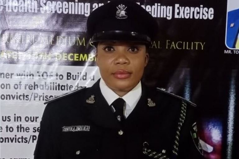 Ogun State Police Command spokesperson, Omolola Odutola, says the corpse has been deposited at the Ifo General Hospital
