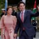 Canada's Prime Minister Justin Trudeau and his wife Sophie Gregoire Trudeau arrive before a dinner, during the ninth Summit of the Americas, in Malibu, near Los Angeles, California, US June 9, 2022. REUTERS/Daniel Becerril/File Photo