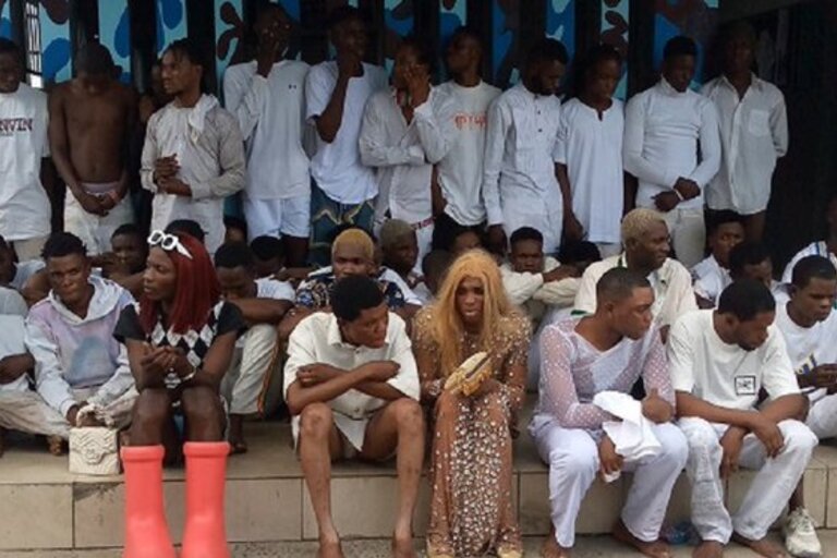 Police arrest over 100 gay wedding suspects in Delta state