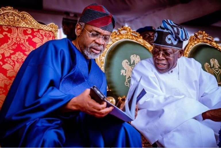 Chief of Staff, Rt. Hon. Femi Gbajabiamila and President Bola Tinubu